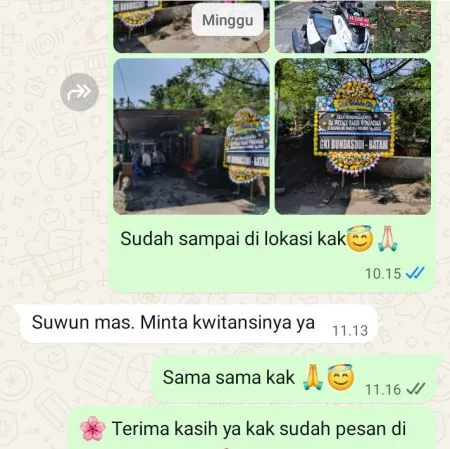 Pengiriman Papan Bunga Duka Ruko Alam Sutera