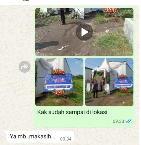 Pengiriman Karangan Bunga Ruko Alam Sutera