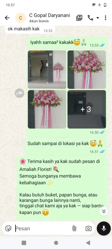 Pengiriman Karangan Bunga Ruko Alam Sutera