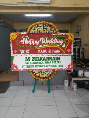 Papan Bunga di Ruko Alam Sutera