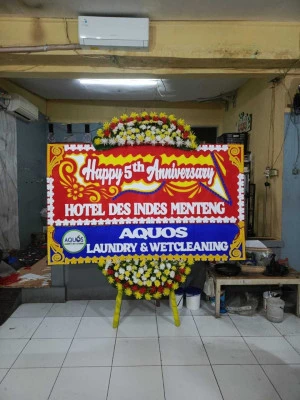 Papan Bunga di Ruko Alam Sutera