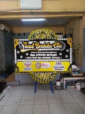Papan Bunga di Ruko Alam Sutera