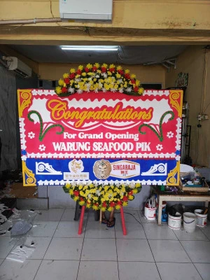Papan Bunga di Ruko Alam Sutera
