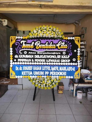 Papan Bunga di Ruko Alam Sutera